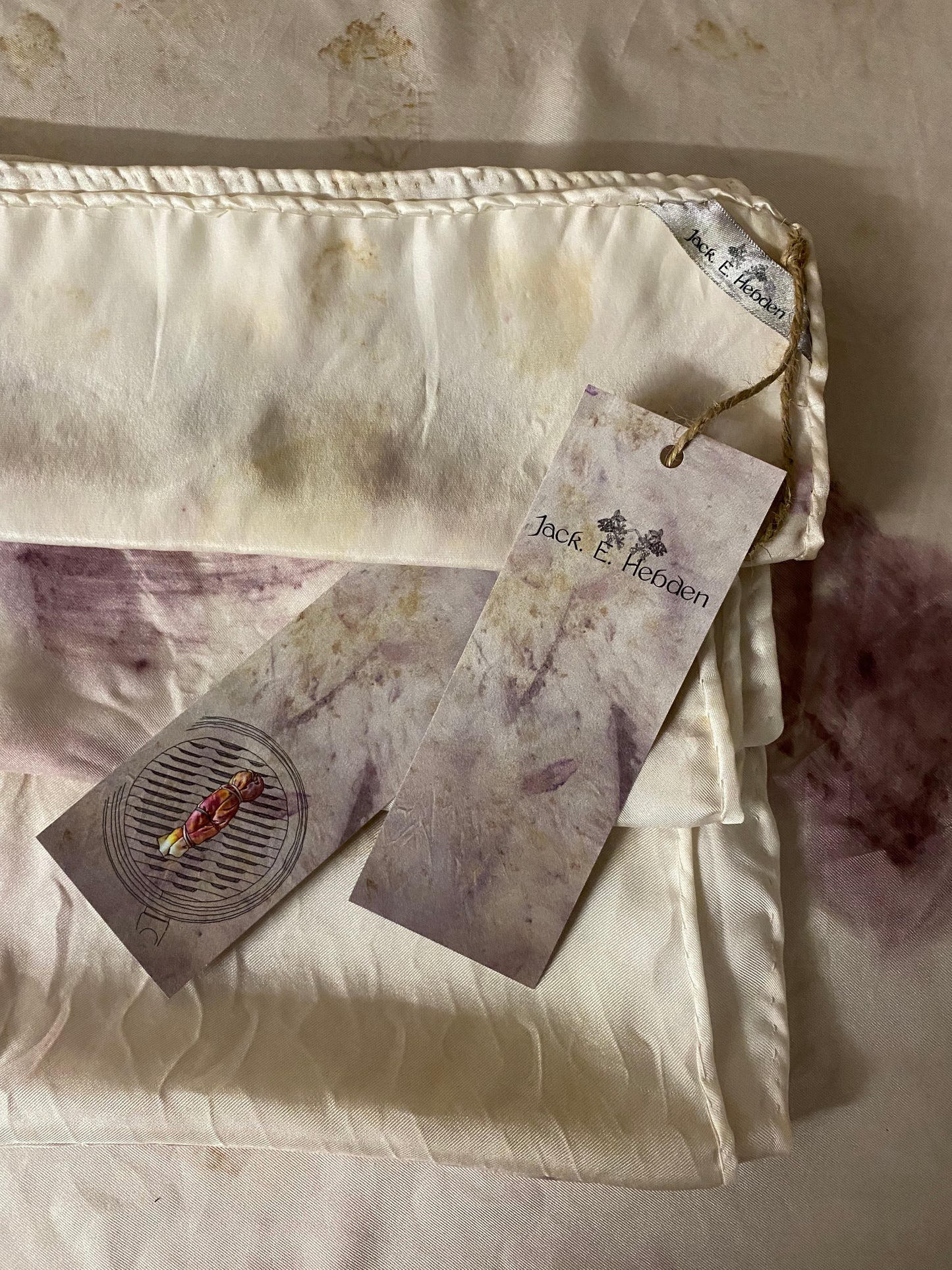 Peaceful Silk Scarf (Silk Twill)