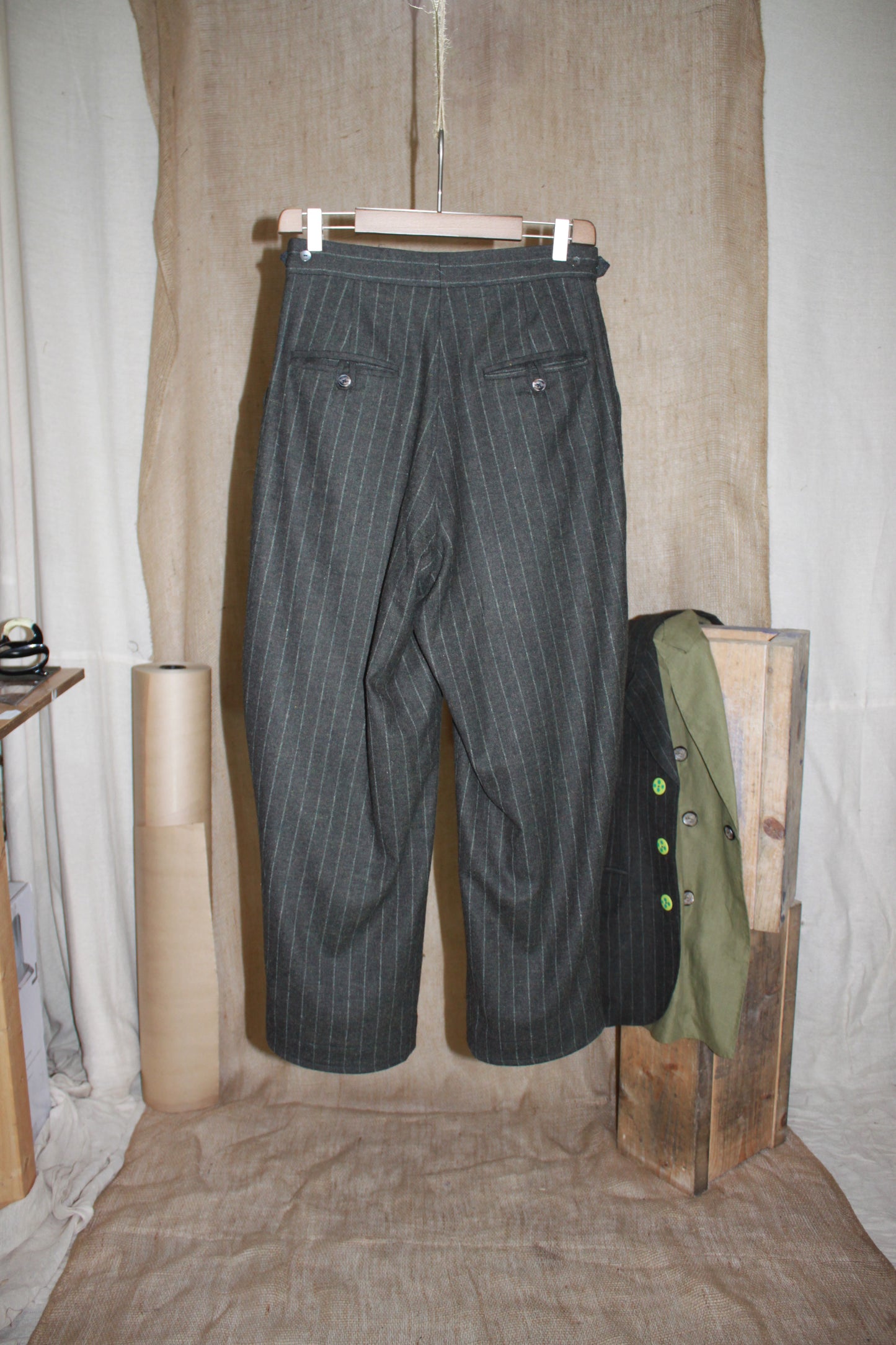 Limited Edition Bespoke Pleated Trousers