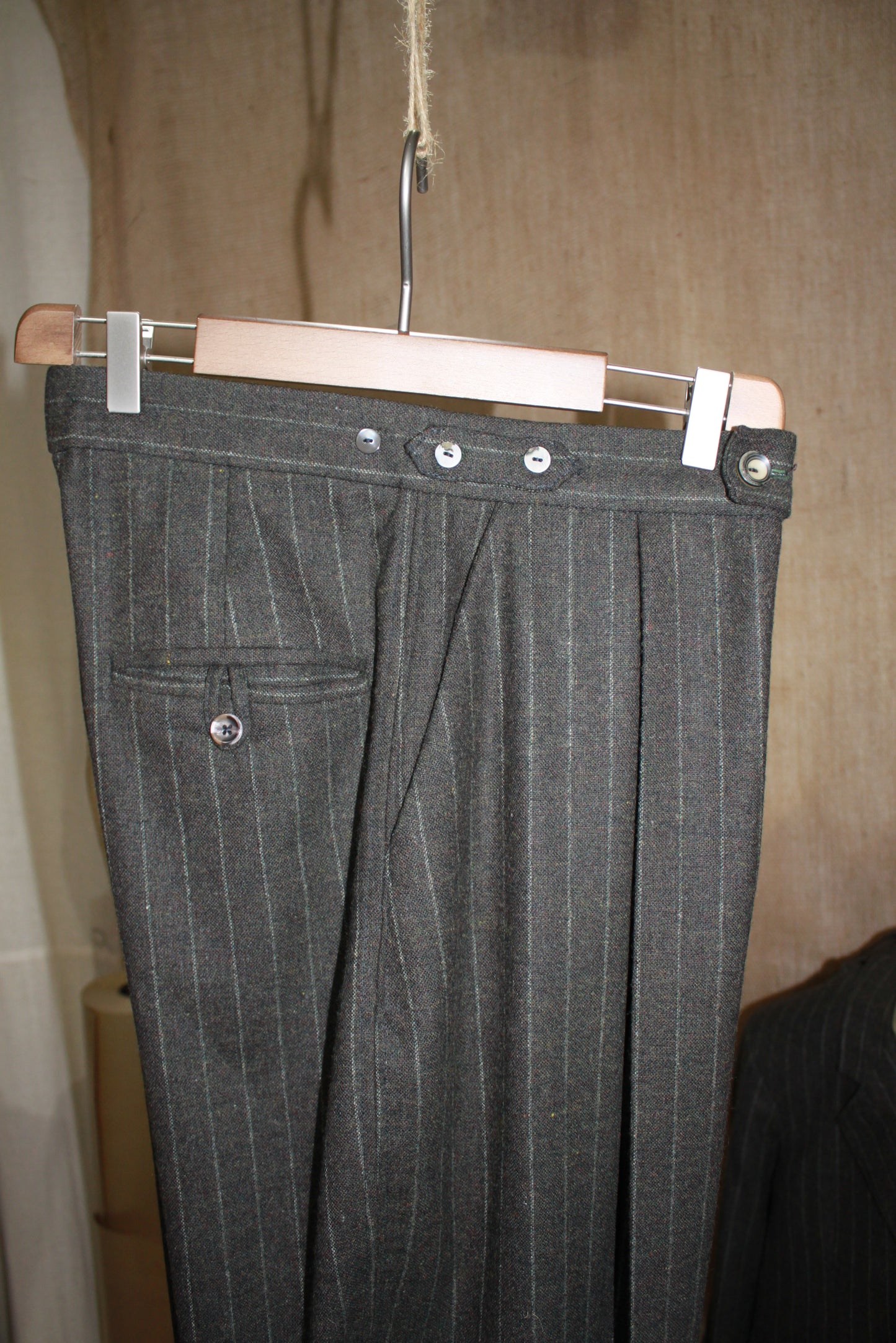 Limited Edition Bespoke Pleated Trousers