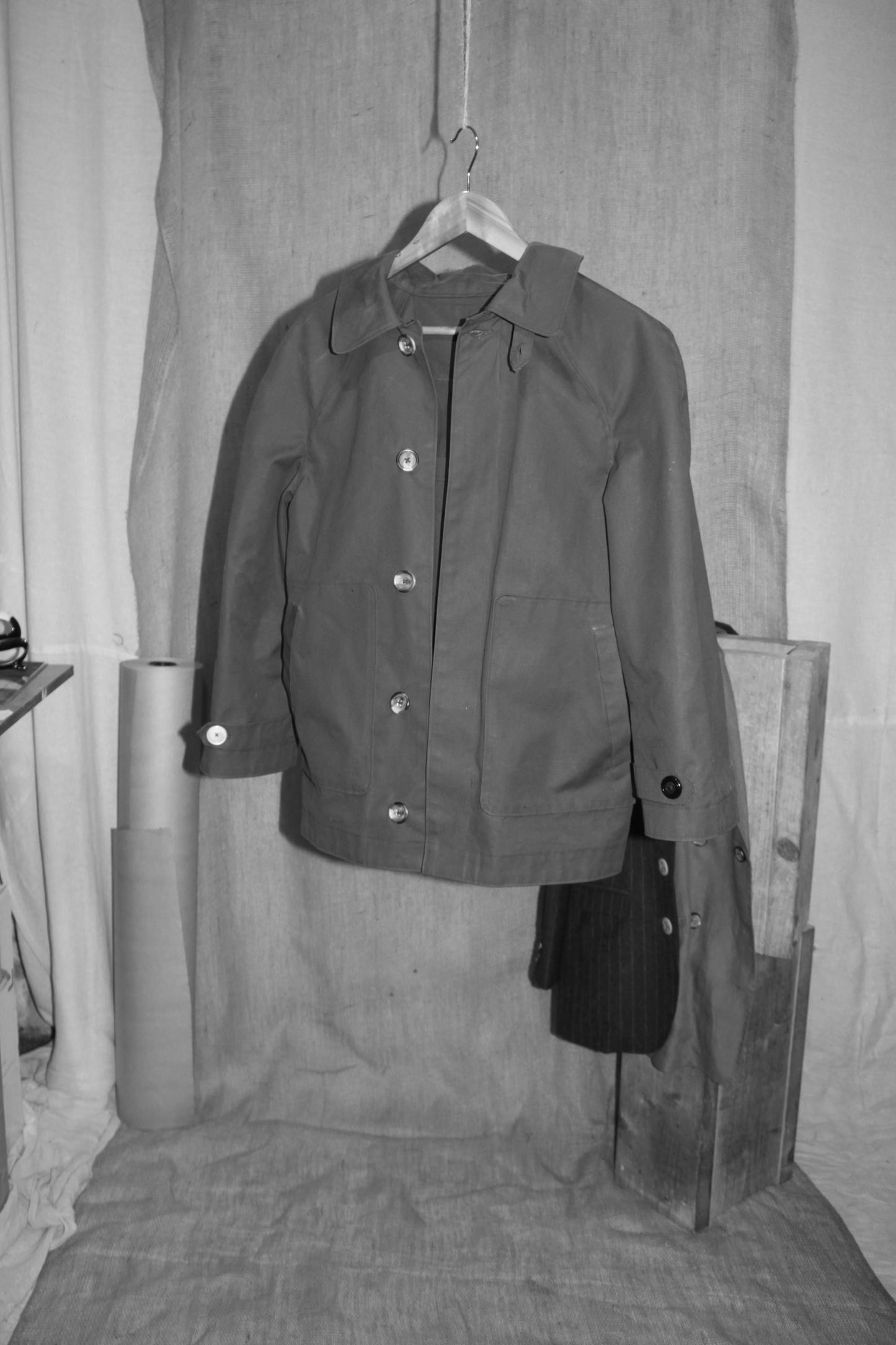 Bespoke Cropped Mackintosh