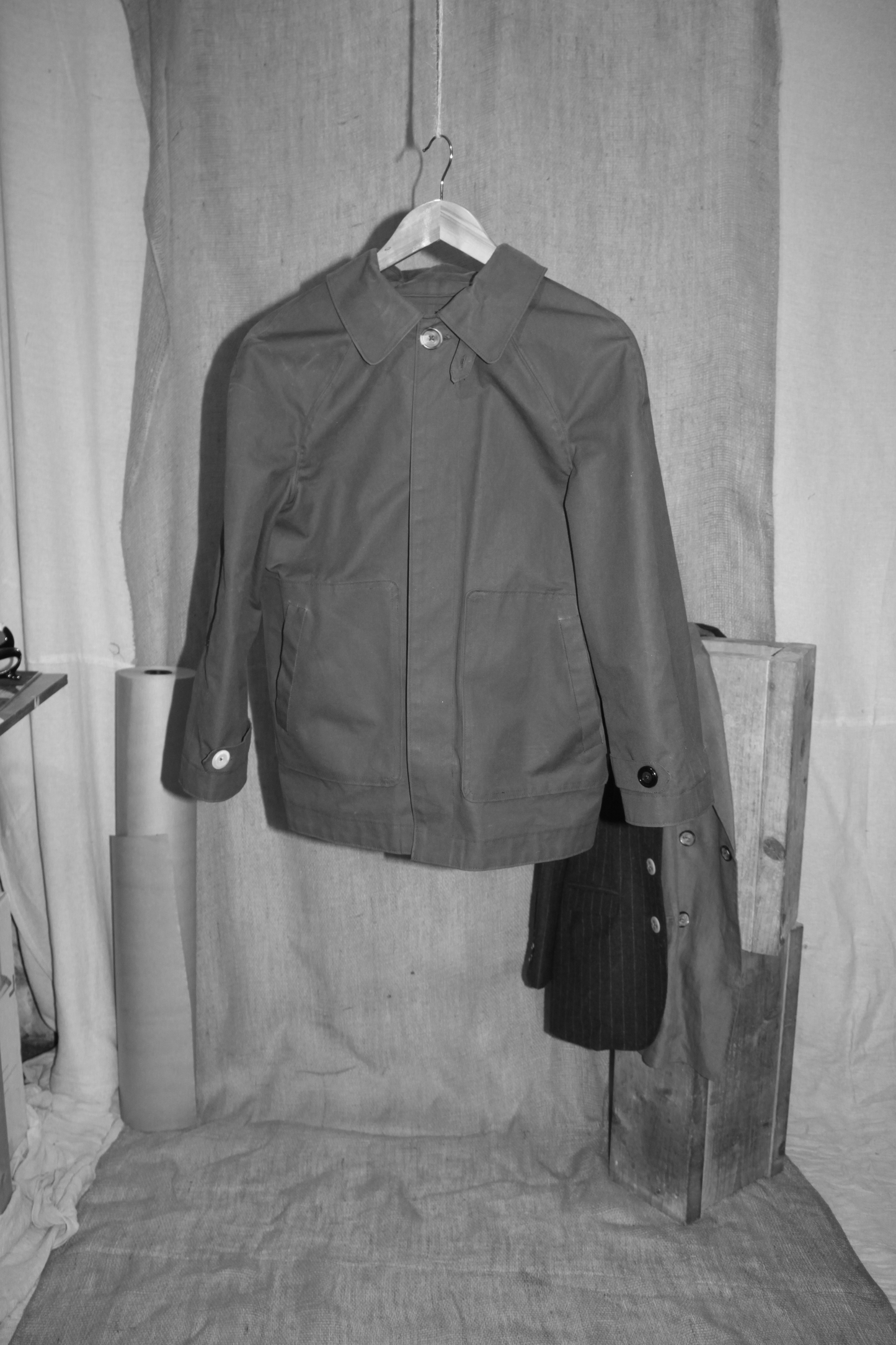 Bespoke Cropped Mackintosh