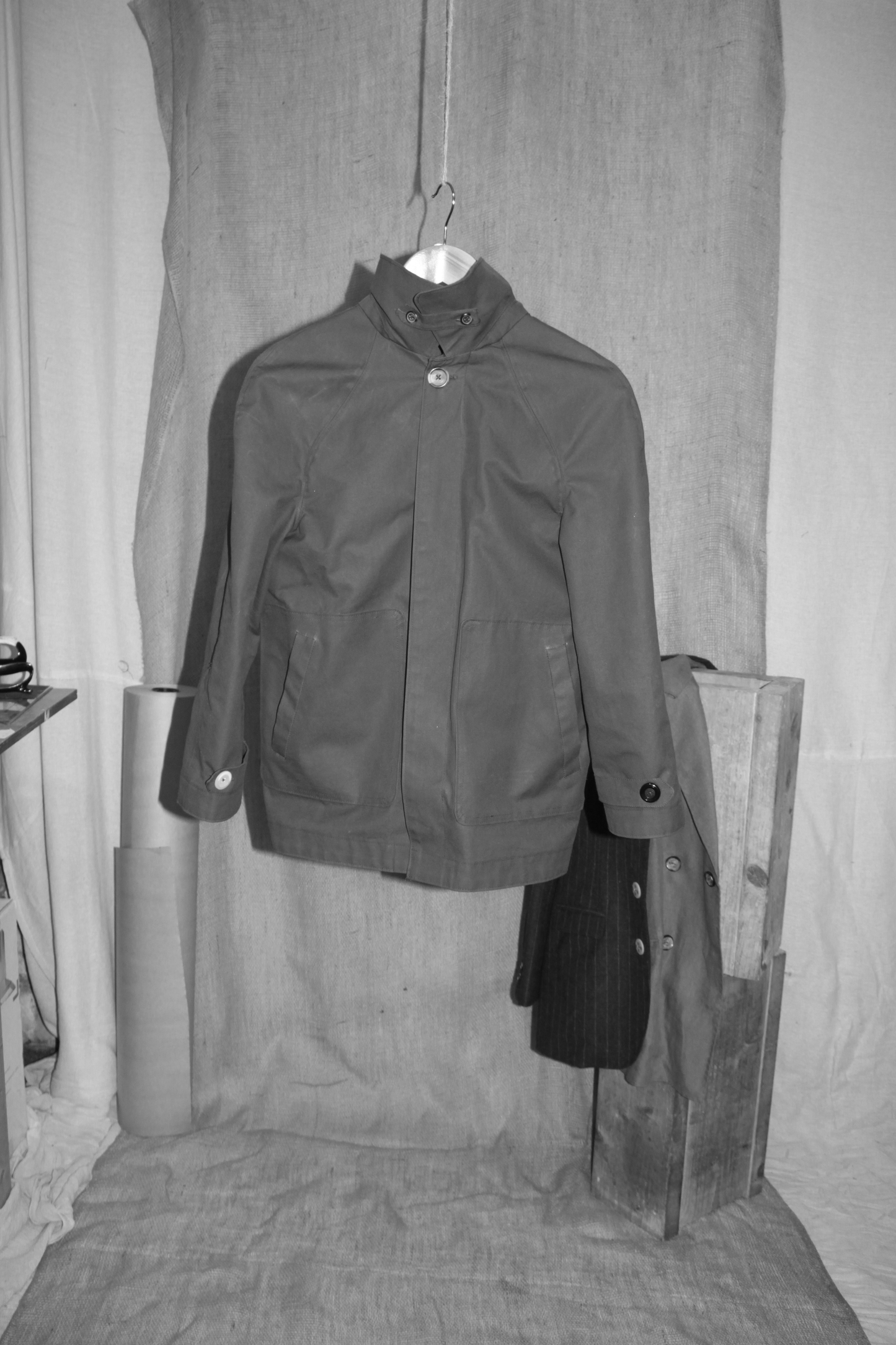 Bespoke Cropped Mackintosh