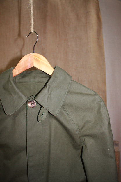 Waxed Cotton Bespoke Cropped Mackintosh