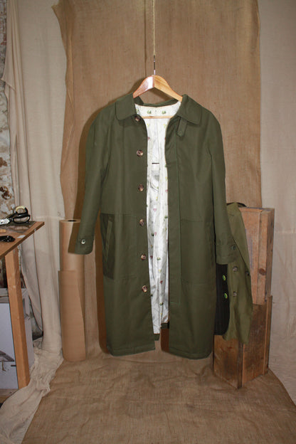 Waxed Cotton Bespoke Mackintosh