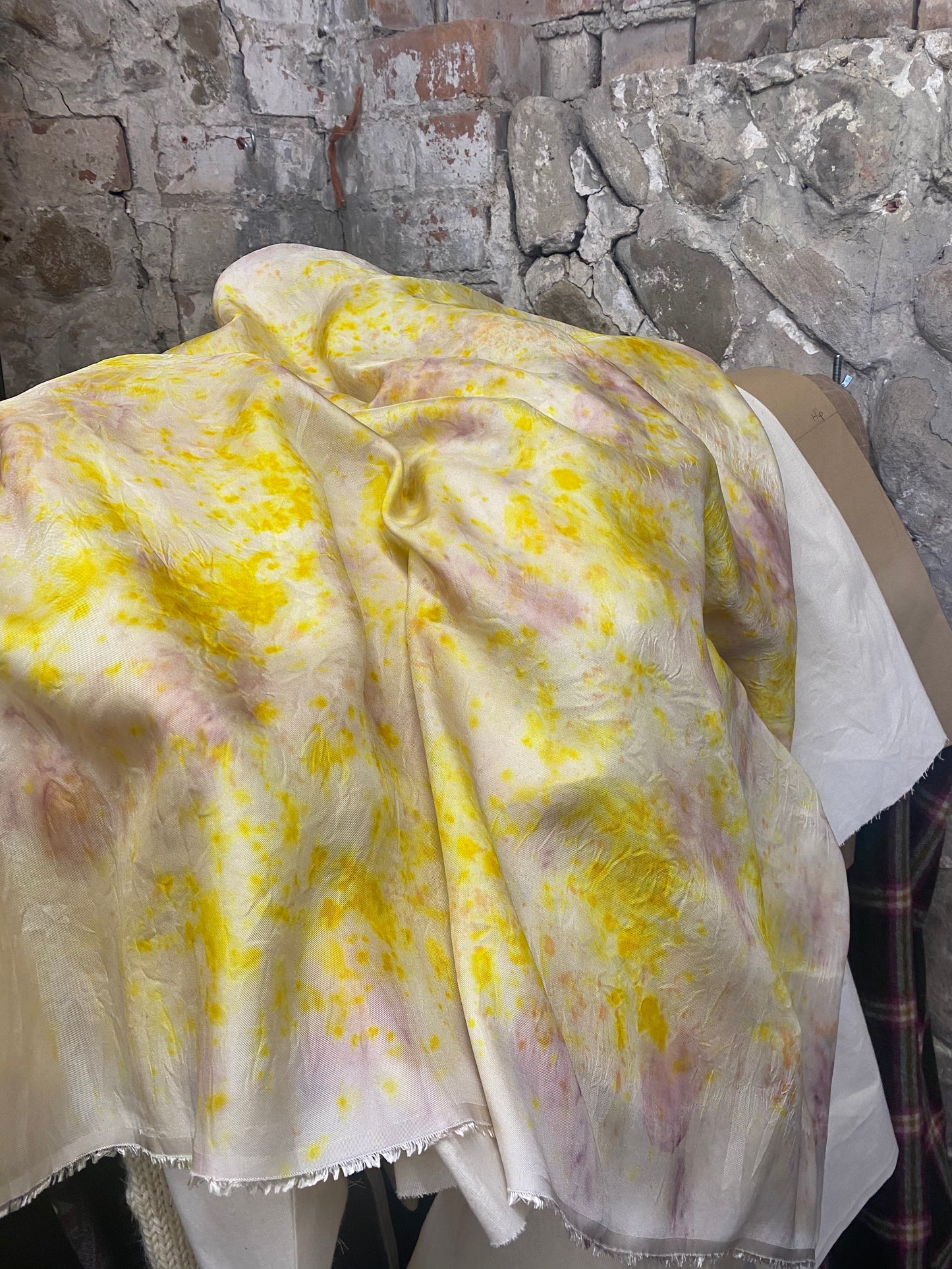 Hand Dyed Peace Silk