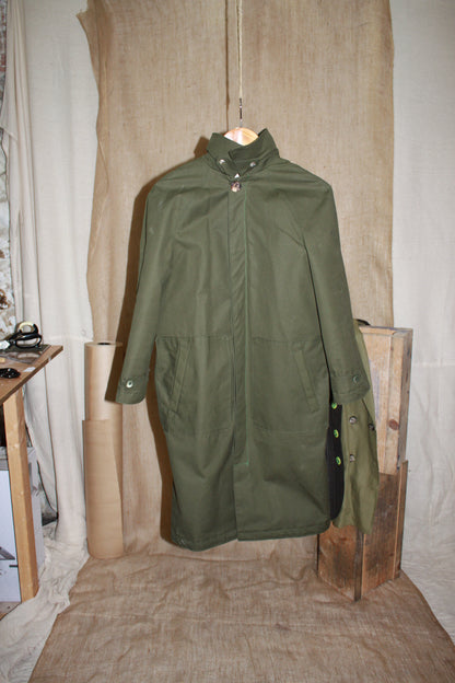 Waxed Cotton Bespoke Mackintosh