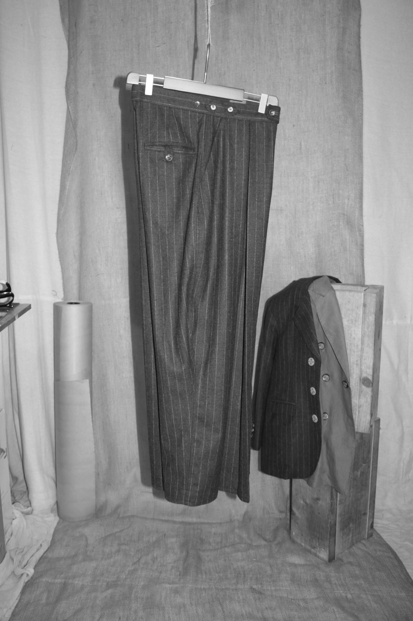 Bespoke Pleated Trousers