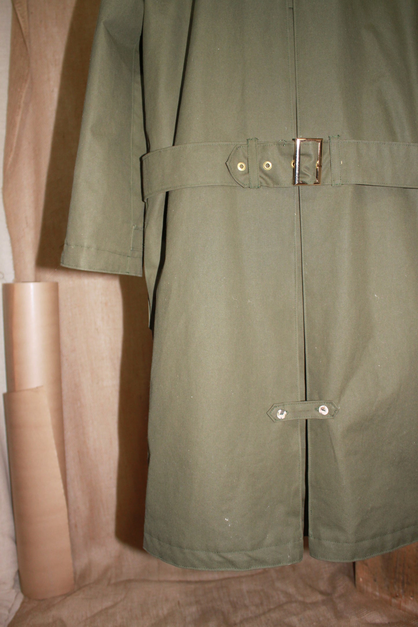 Waxed Cotton Bespoke Mackintosh