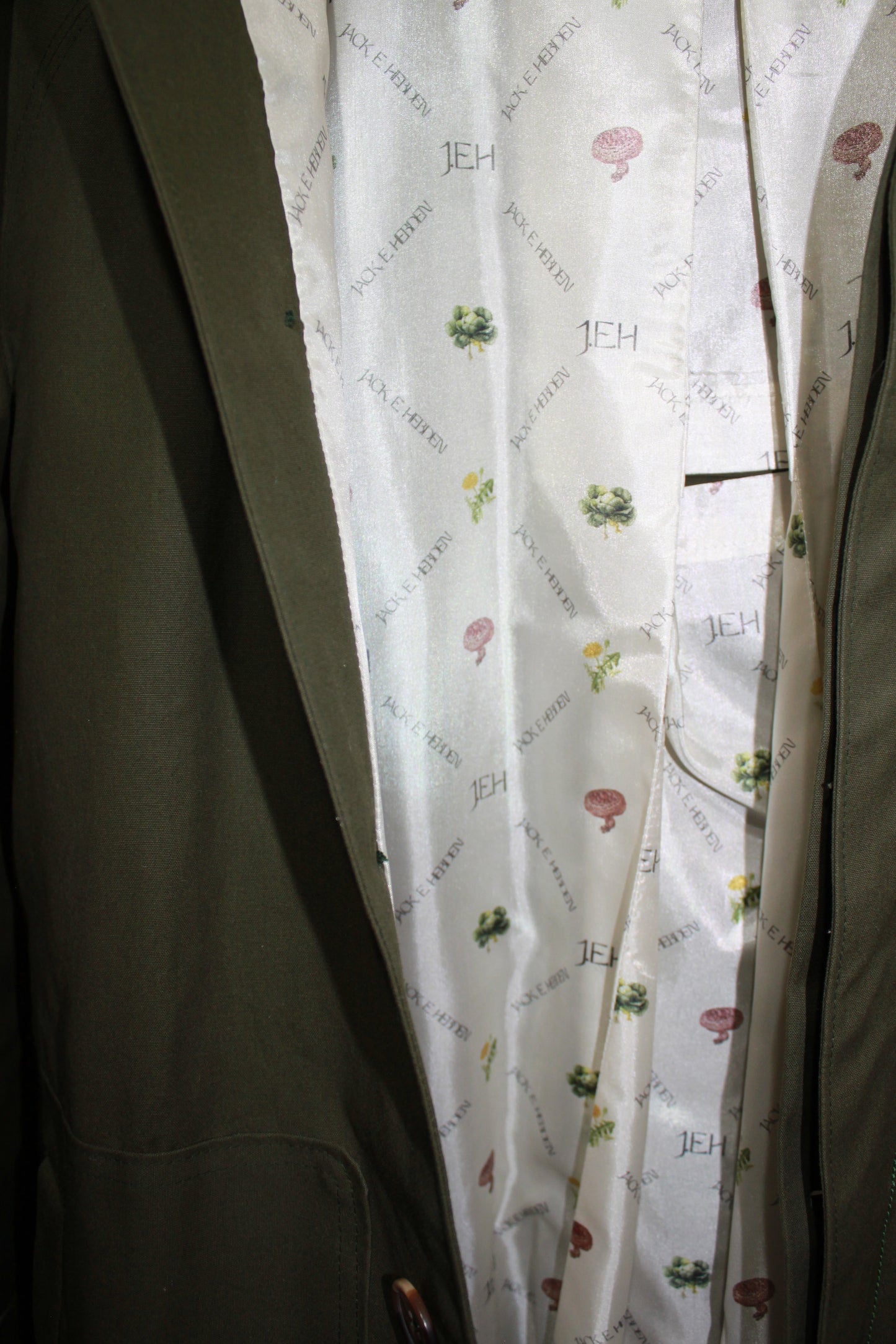 Waxed Cotton Bespoke Mackintosh