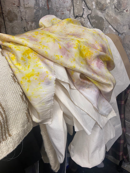 Hand Dyed Peace Silk