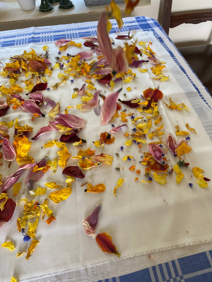 Hand Dyed Peace Silk