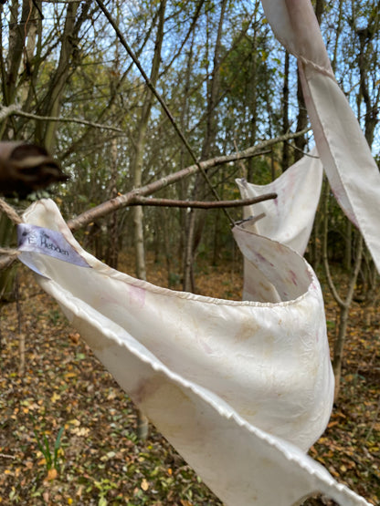 Hand Dyed Habotai Silk