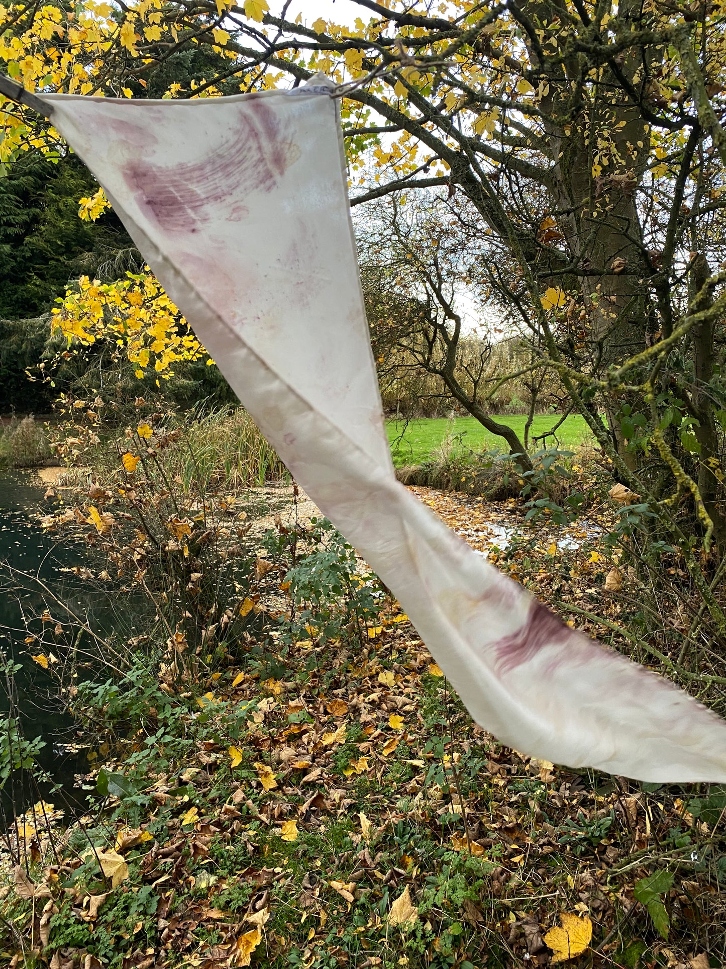 Peaceful Silk Scarf (Peace Silk)