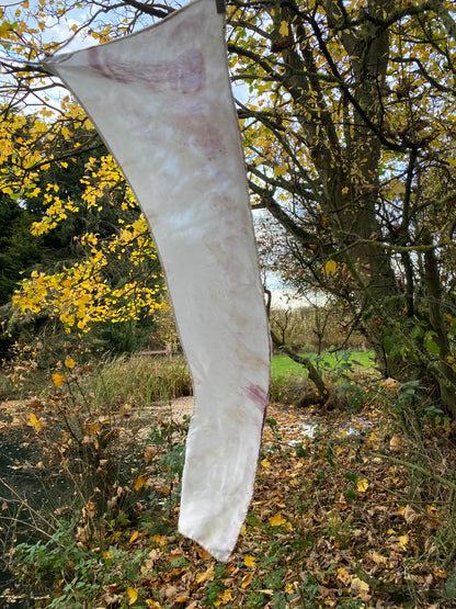 Peaceful Silk Scarf (Silk Twill)