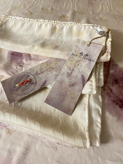 Hand Dyed Habotai Silk