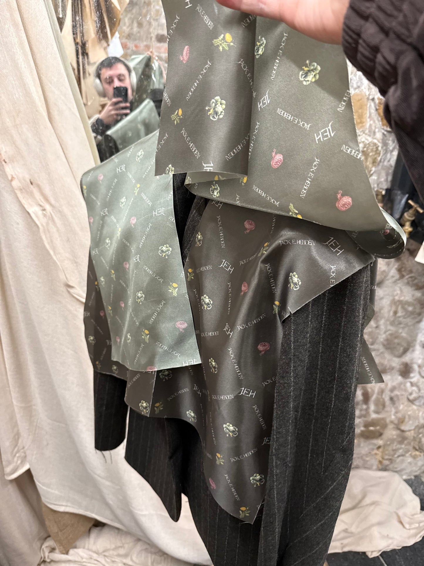 Digitally Printed Habotai Silk