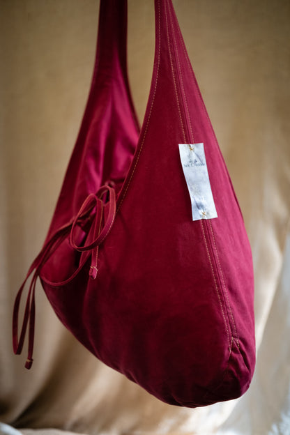 The Slouchy Coal Satchel