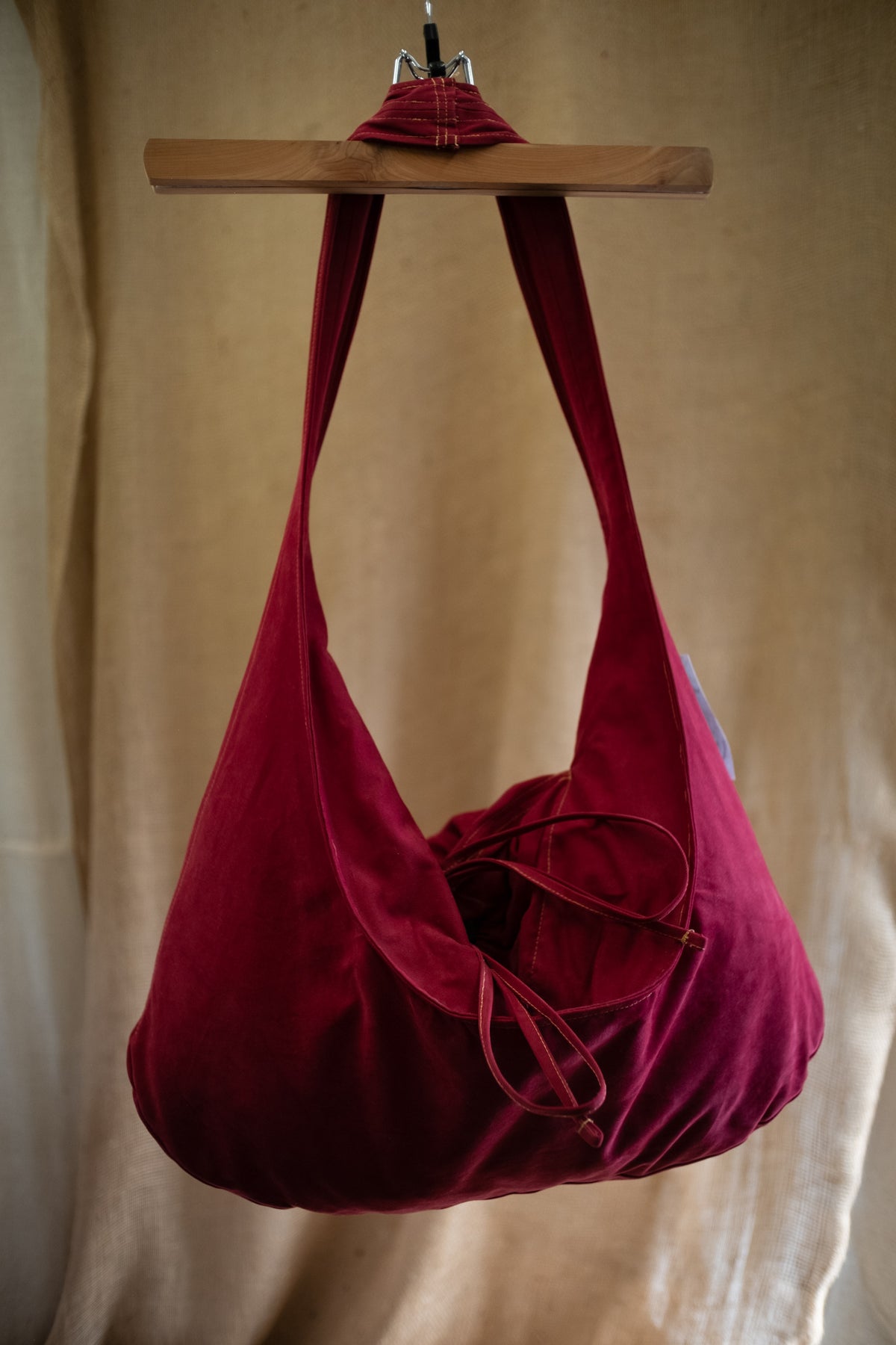 The Slouchy Coal Satchel