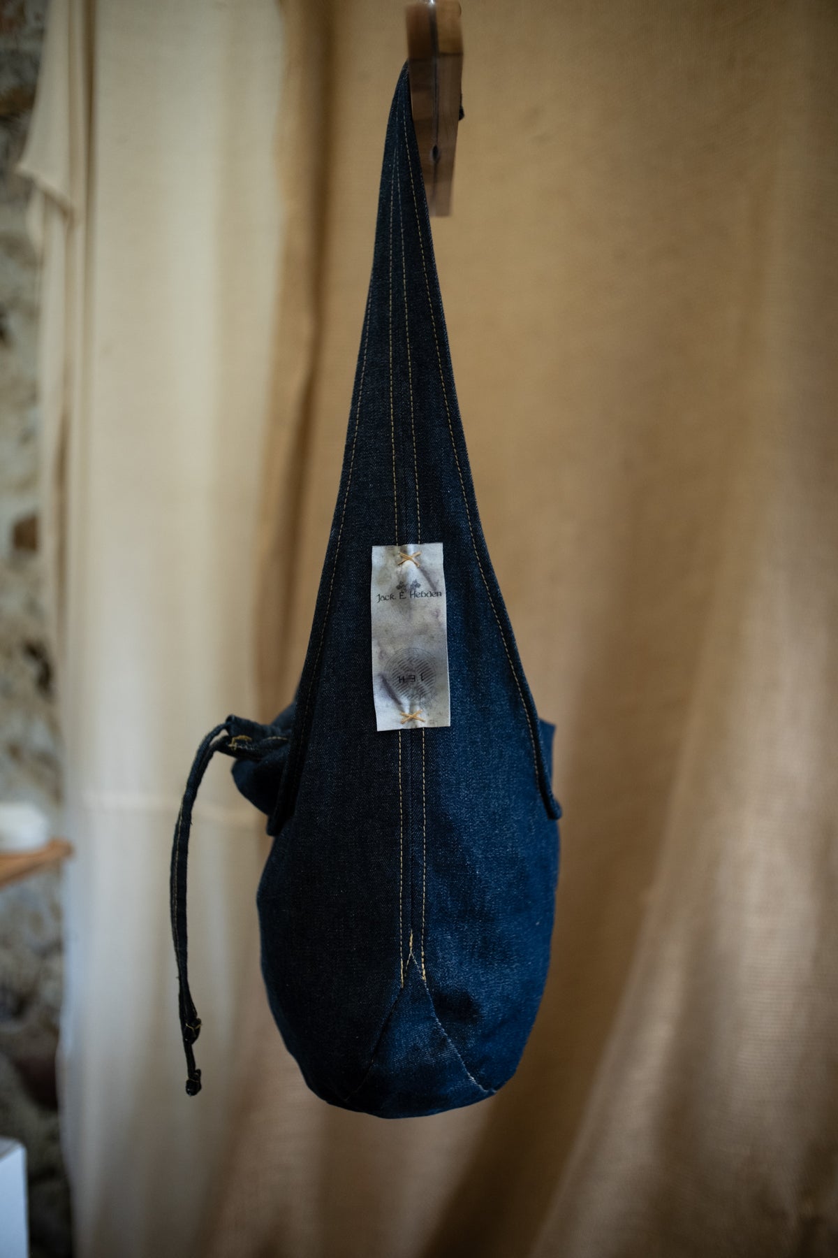 The Slouchy Coal Saddlebag