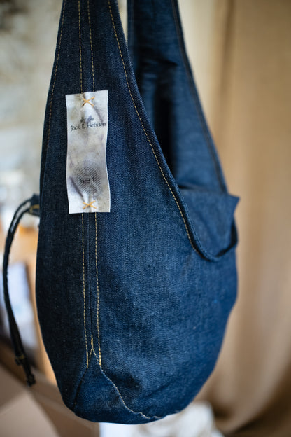 The Slouchy Coal Saddlebag