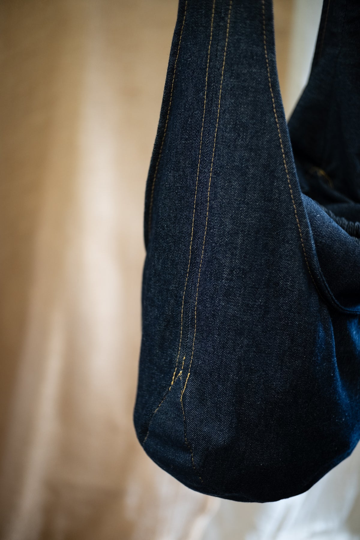 The Slouchy Coal Saddlebag