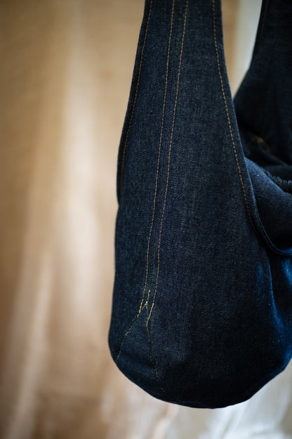 The Slouchy Coal Saddlebag