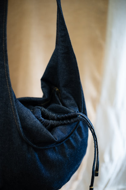 The Slouchy Coal Saddlebag