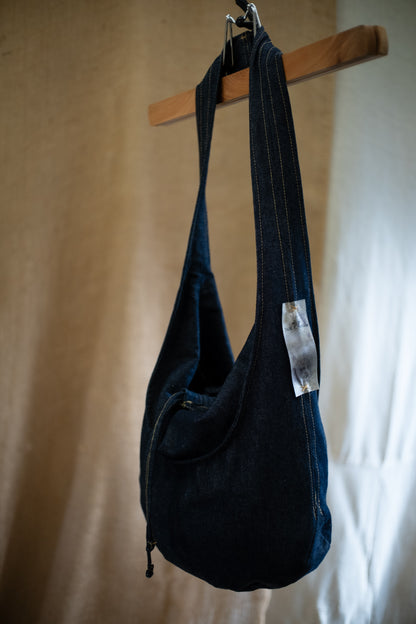 The Slouchy Coal Saddlebag
