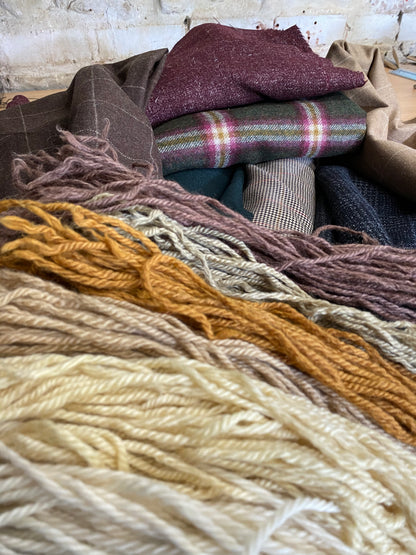 Blue Faced Leicester Hand Dyed Yarn